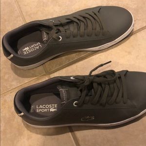 Never worn Lacoste sport shoes